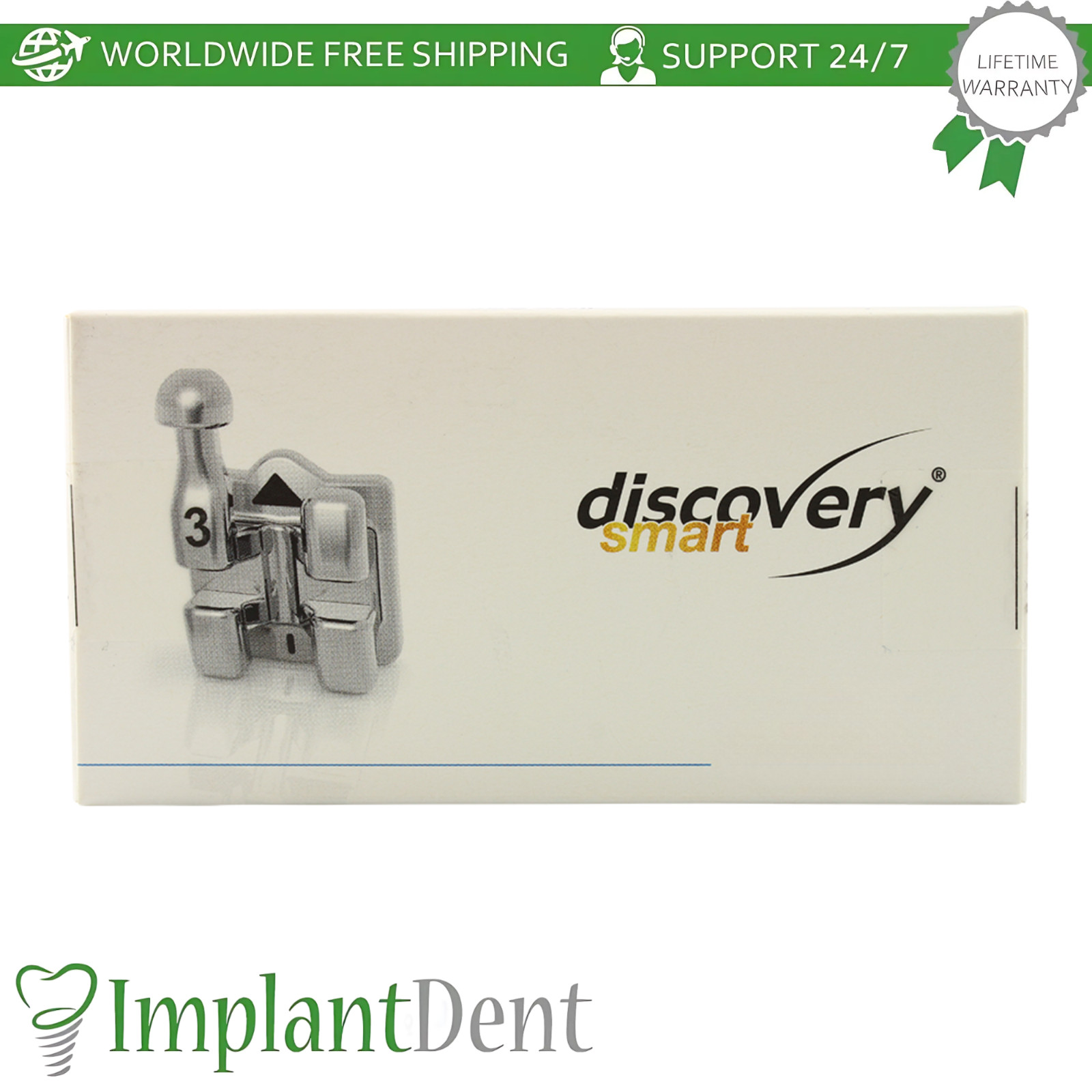 MBT Dental System Discovery Smart Brackets Kit 20pcs Crooked Teeth Correction