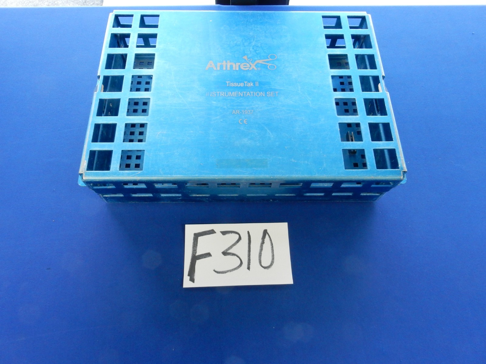 Arthrex AR-1937 Tissue Tak II Instrument Sterilization Case