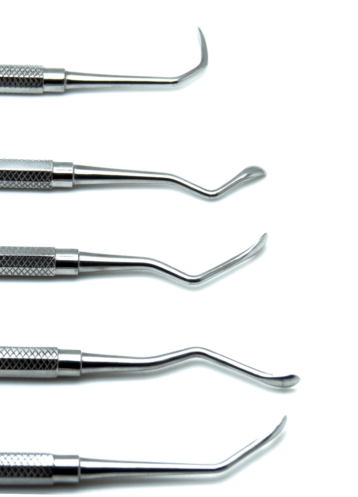 Sinus Lift Octagon Handle Dental Surgical Double Ended Oral Set of 5 Instruments