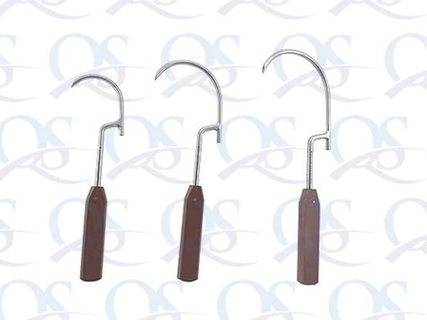 Orthopedic Wire Passer Guide Combo of Small Medium & Large with Fiber Handle