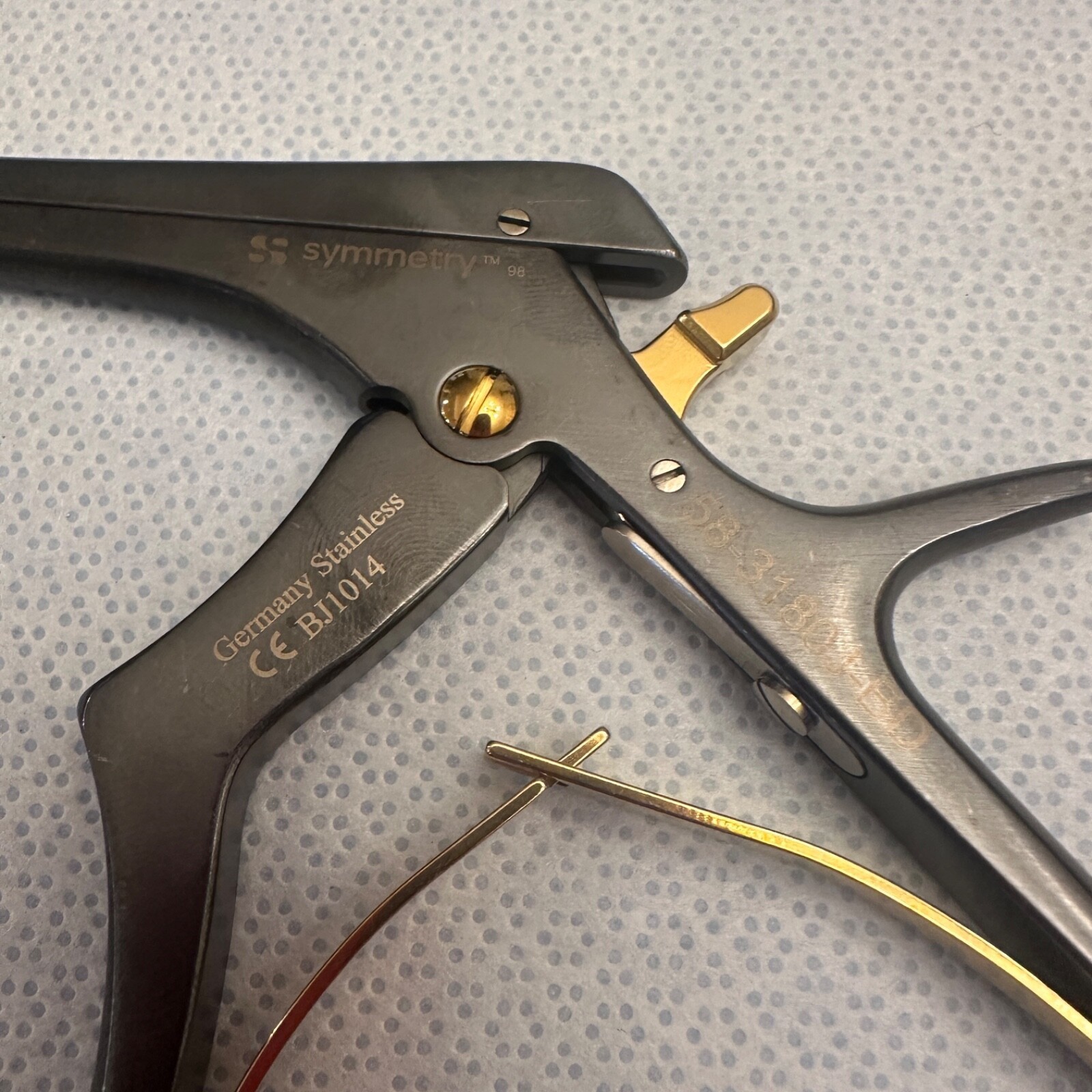 Set of 5 Synmetry Ceramic Coat Detachable Kerrison Rongeurs 1-5mm x
