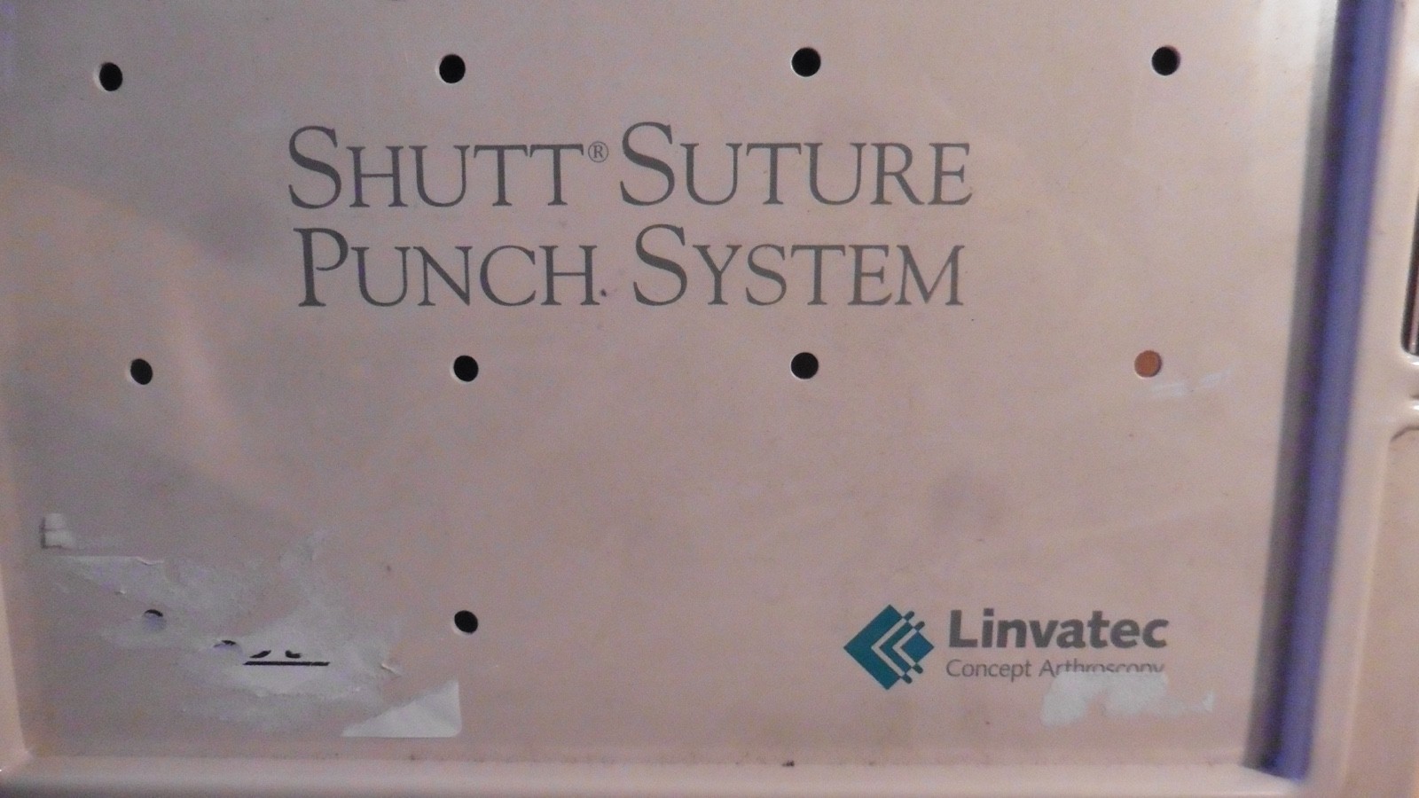 Linvatec Shutt Suture Punch System Used for SLAP TEAR Labrum Surgical Repair
