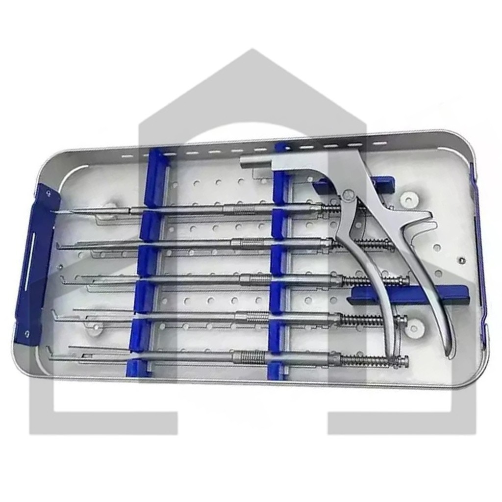 Interlaminar Kerrison Rotating Rongeur Set Spine Surgery Orthopedic Instruments