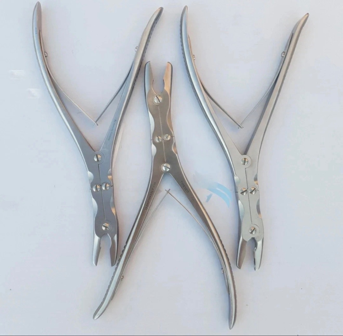 Leksell-Stille Bone Rongeur Set Of 3 Pieces Surgical Instruments