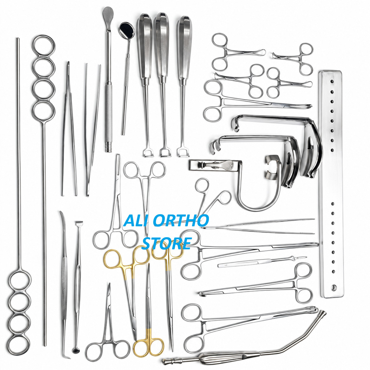 Tonsillectomy & Adenoidectomy Surgical Instruments Set – 30 Pcs ENT Kit