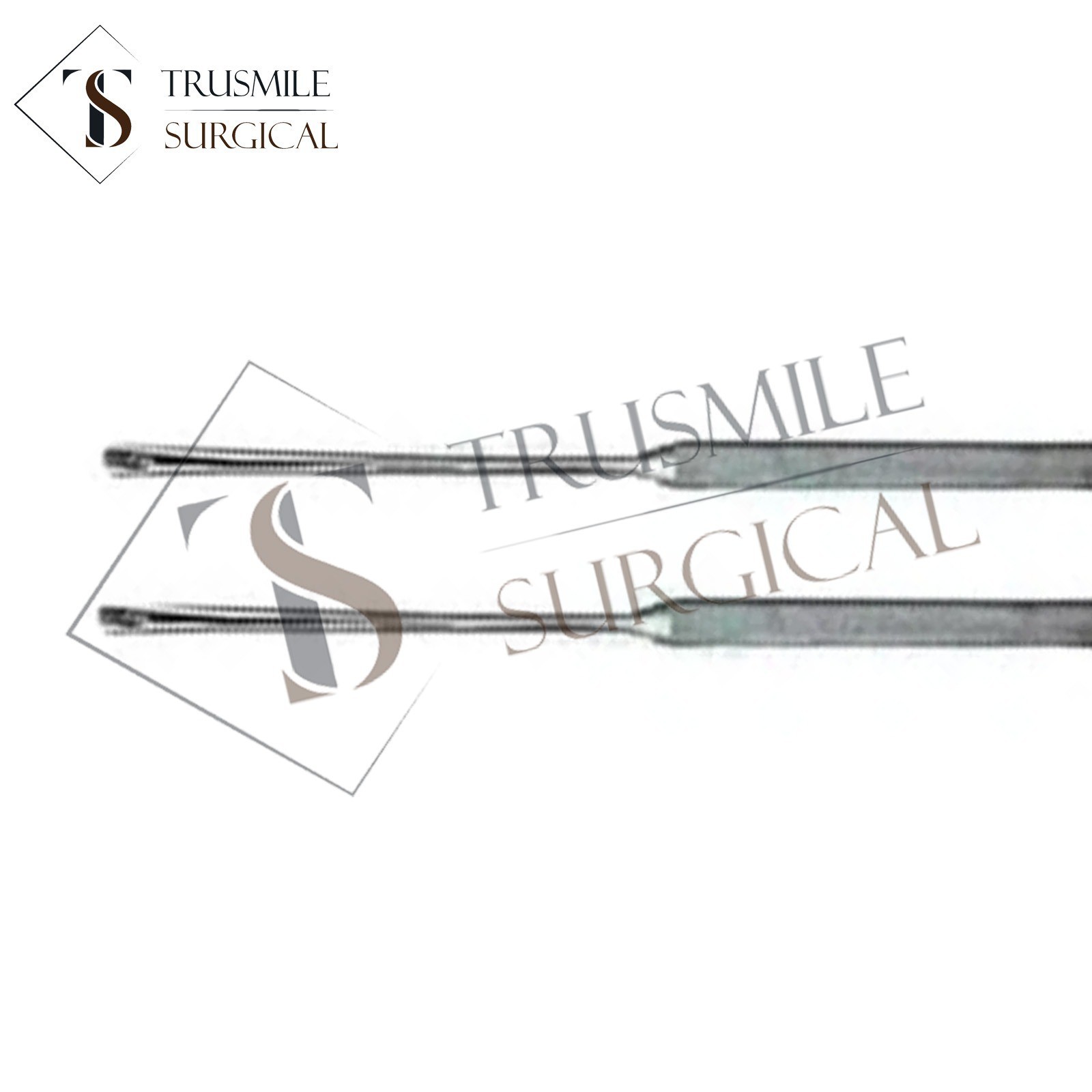 2pcs Gromed Freer Septum Periosteal Elevator with Suction 19cm (7½) surgical