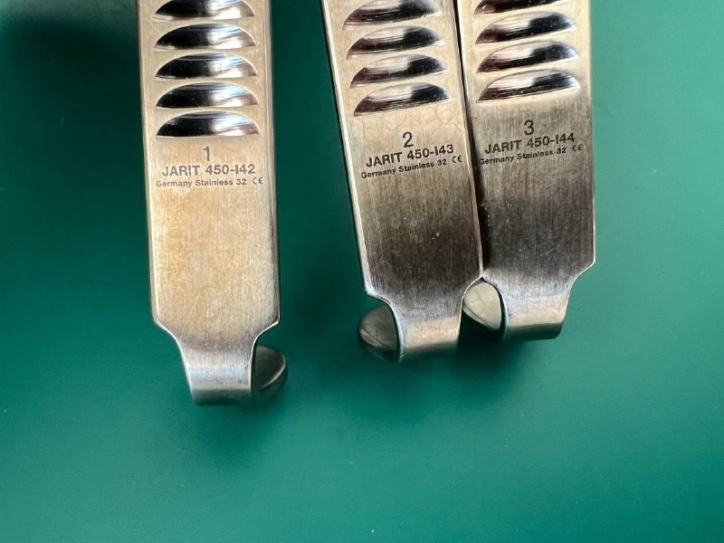 Jarit Mclvor Mouth Gag Frame and Blades 450-141 450-142 450-143 450-144