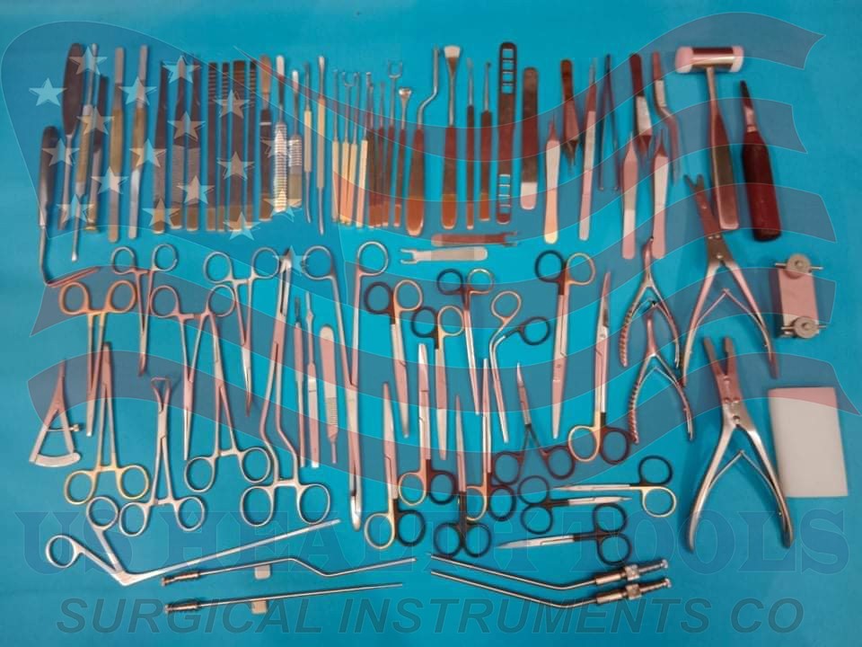 Major Rhinoplasty instruments set of 82 Pcs Nose & Plastic Surgery Instruments