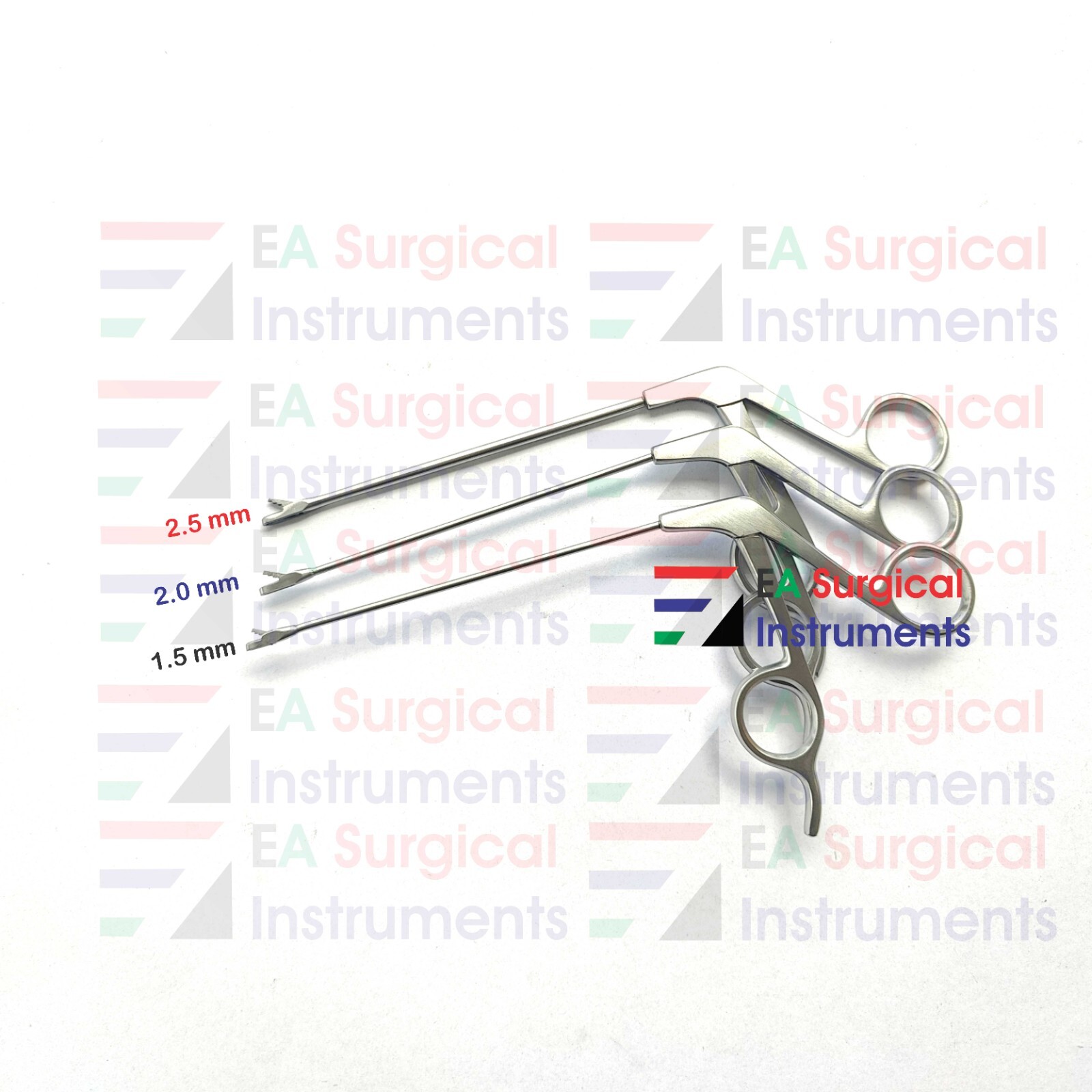 Arthroscopy Punch Forceps Set of 3 Pcs Straight Tip German Quality