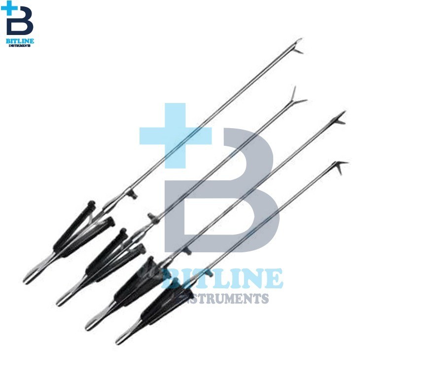 New Minimally Invasive Cardiac Surgery Instrument Set Atraumatic Instruments