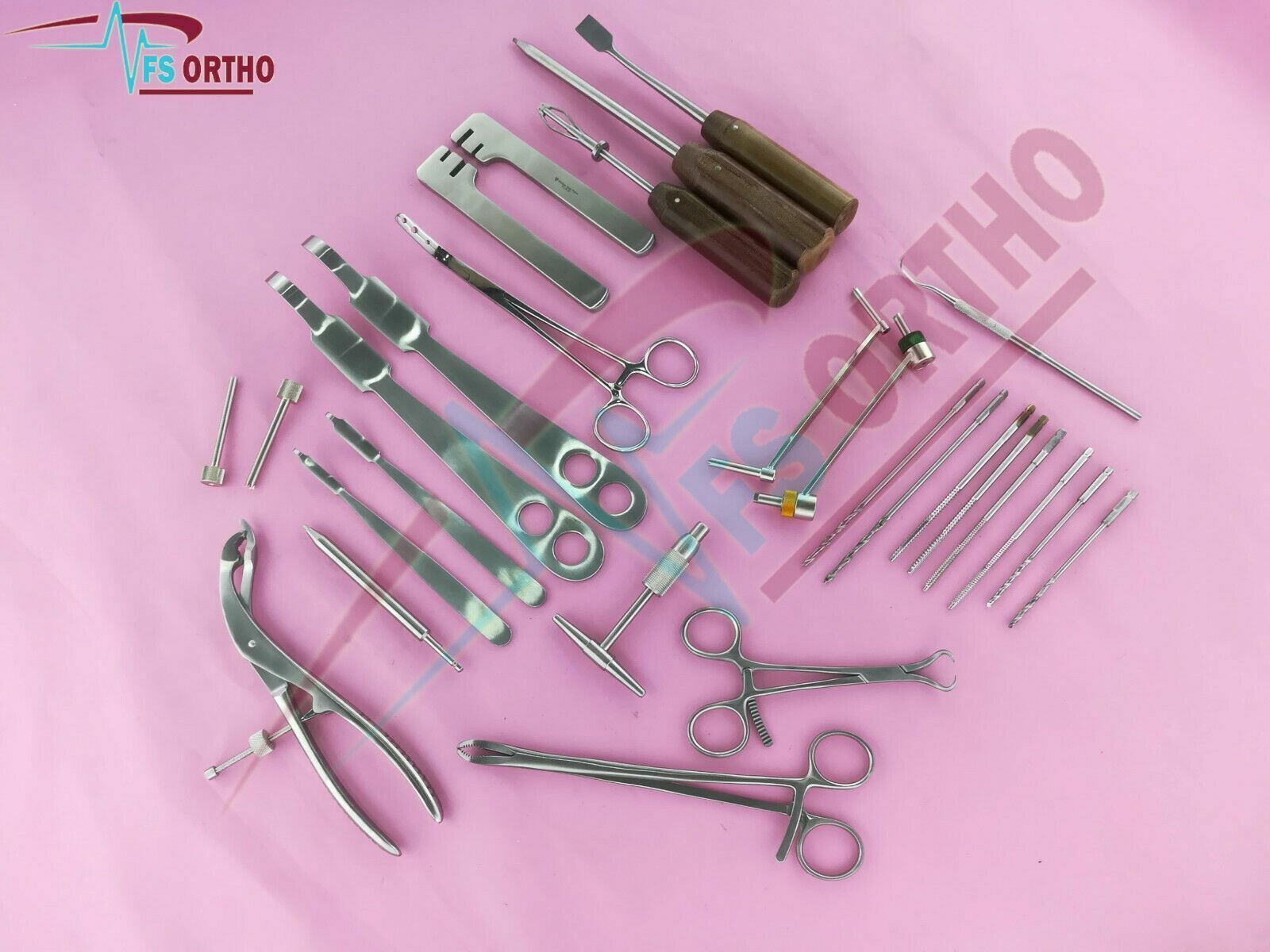 Small Fragment Instruments Orthopedic Surgical Instruments 30 Pcs Set