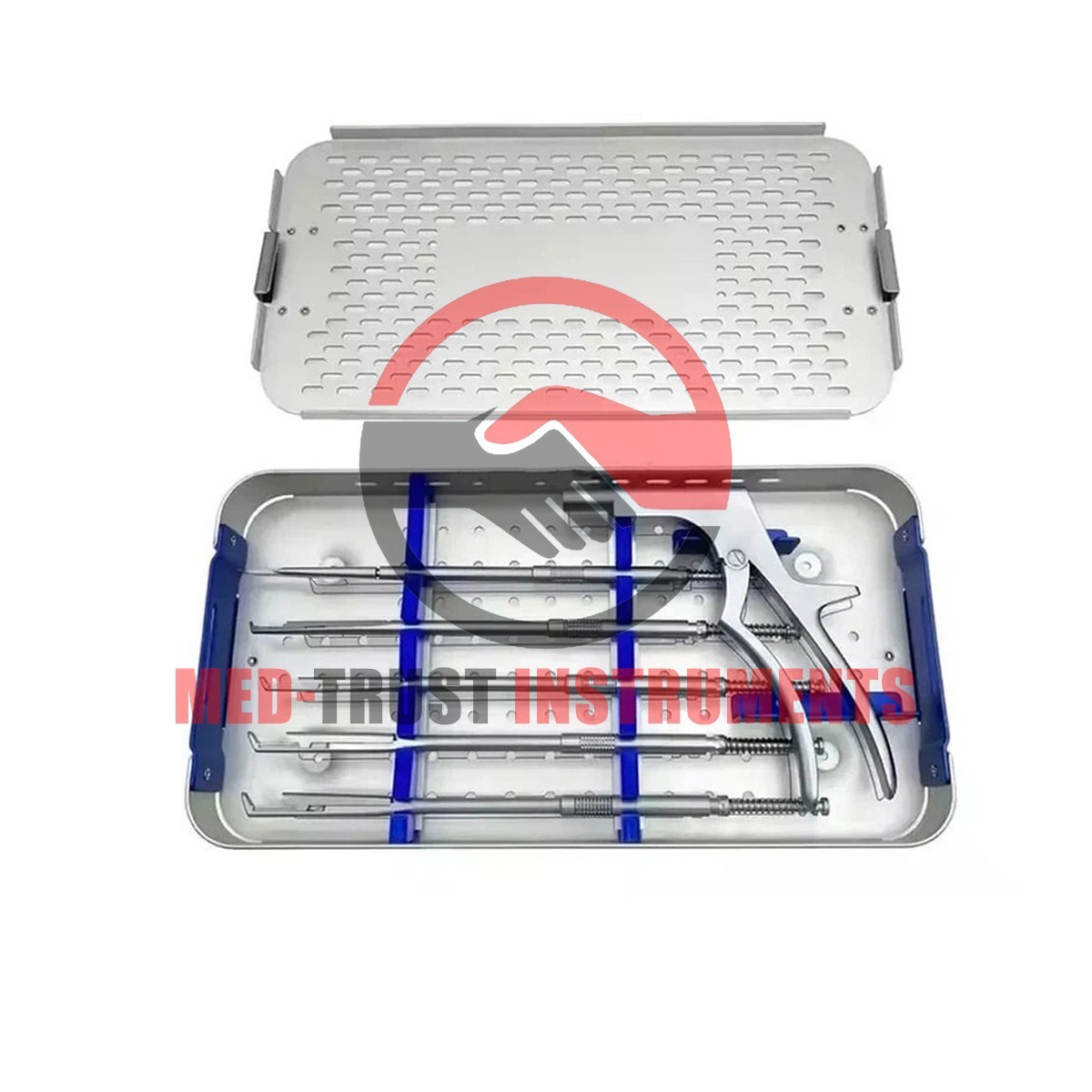 Interlaminar Kerrison Rotating Rongeur Set Spine Surgery Orthopedic Instruments
