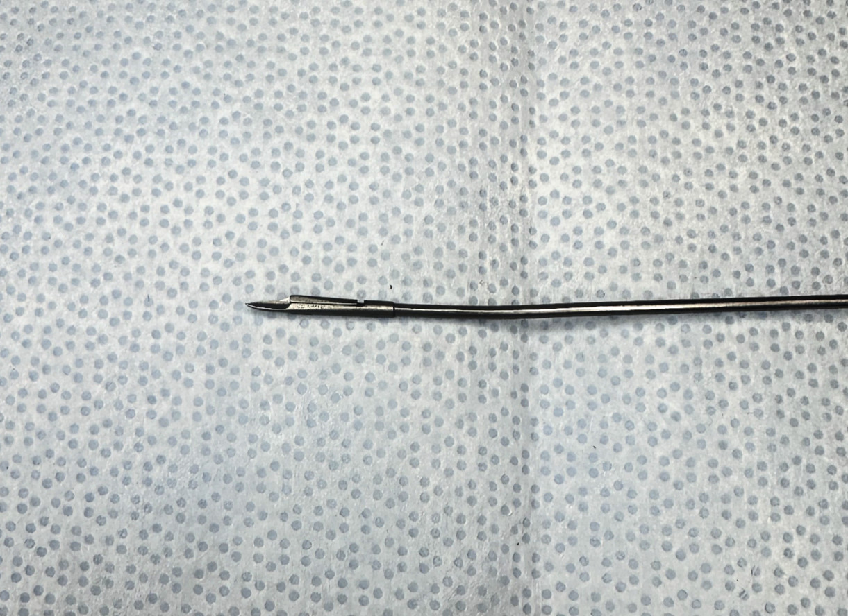 Aesculap FD420R Semi Rigid Dissecting Scissors Straight Sharp Neurology