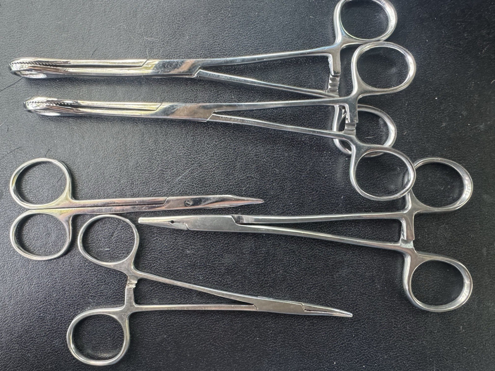 Surgical Instruments Preowned (5) Pair Lot Misc. Medical Surg