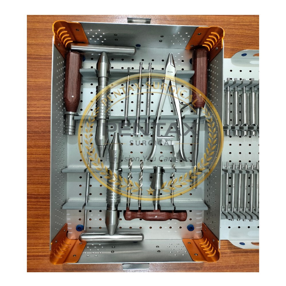 Screw Extraction-Broken Screw Removal Set Orthopedic & Spine Surgical set