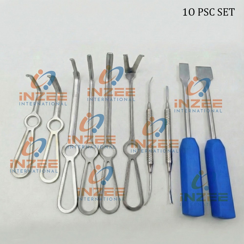 Minimally Invasive Orthognathic Surgery Instruments A+ Quality Set of 10 Pcs