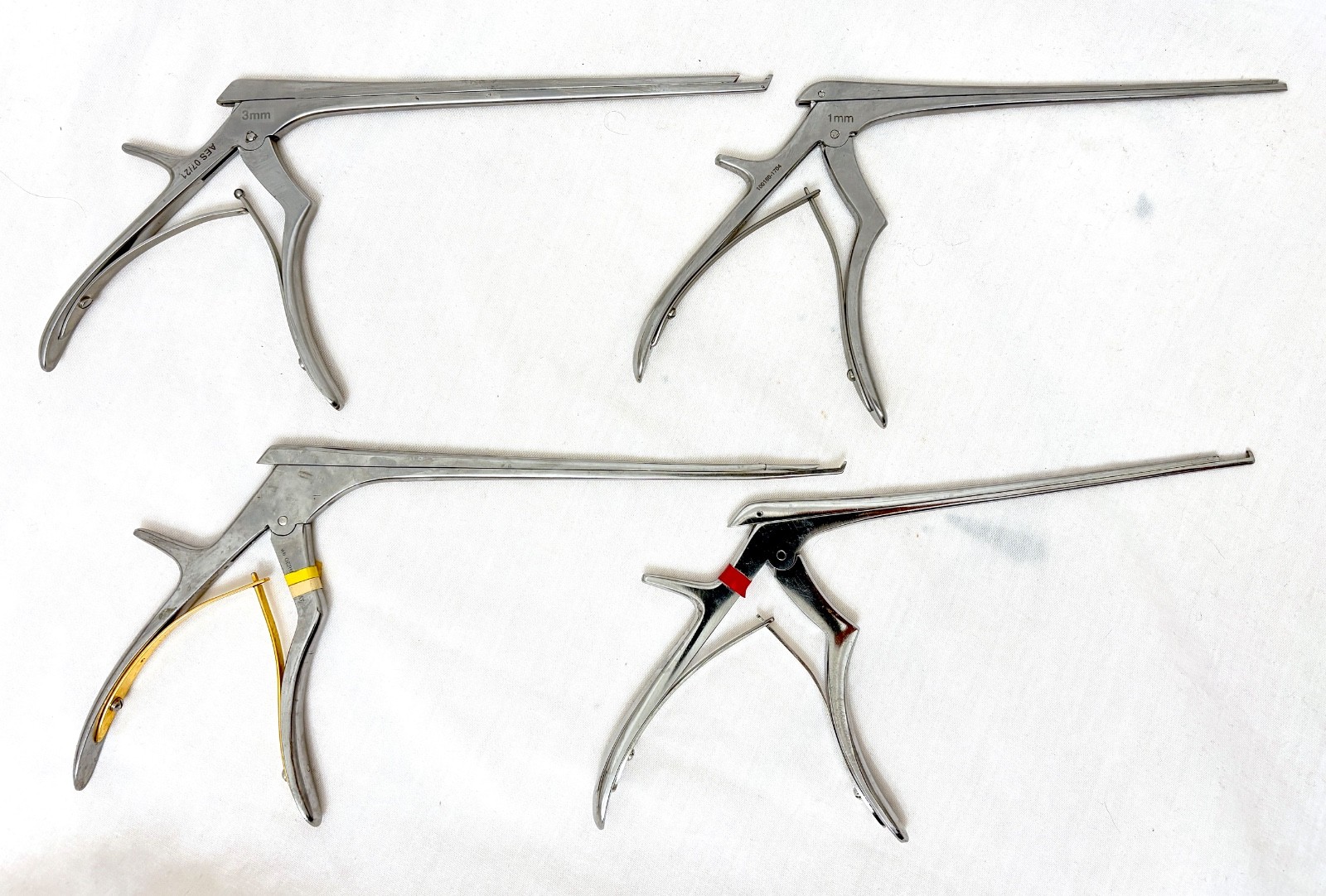 Rongeur Instrument Lot of 11 Kerrison V Mueller Ruggles Jarit Codman Mizuho Weck