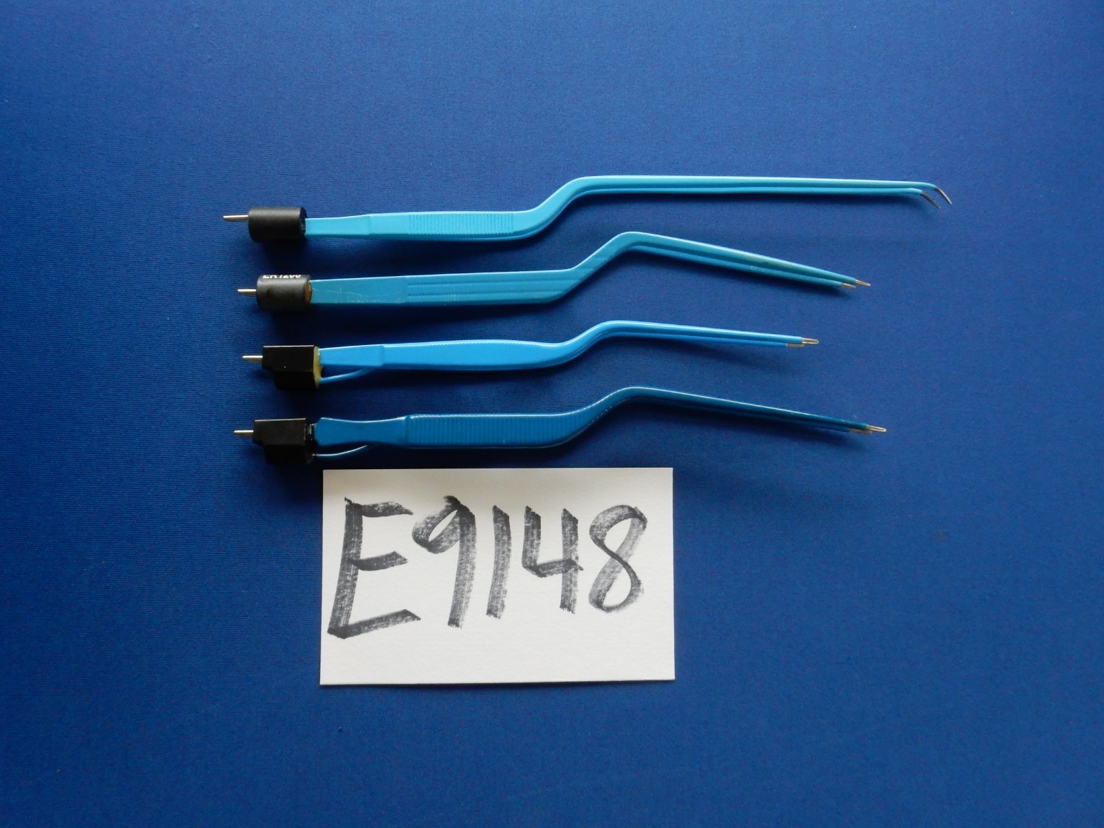 Codman Symmetry Insulated Bipolar Bayonet Forceps Lot of 4