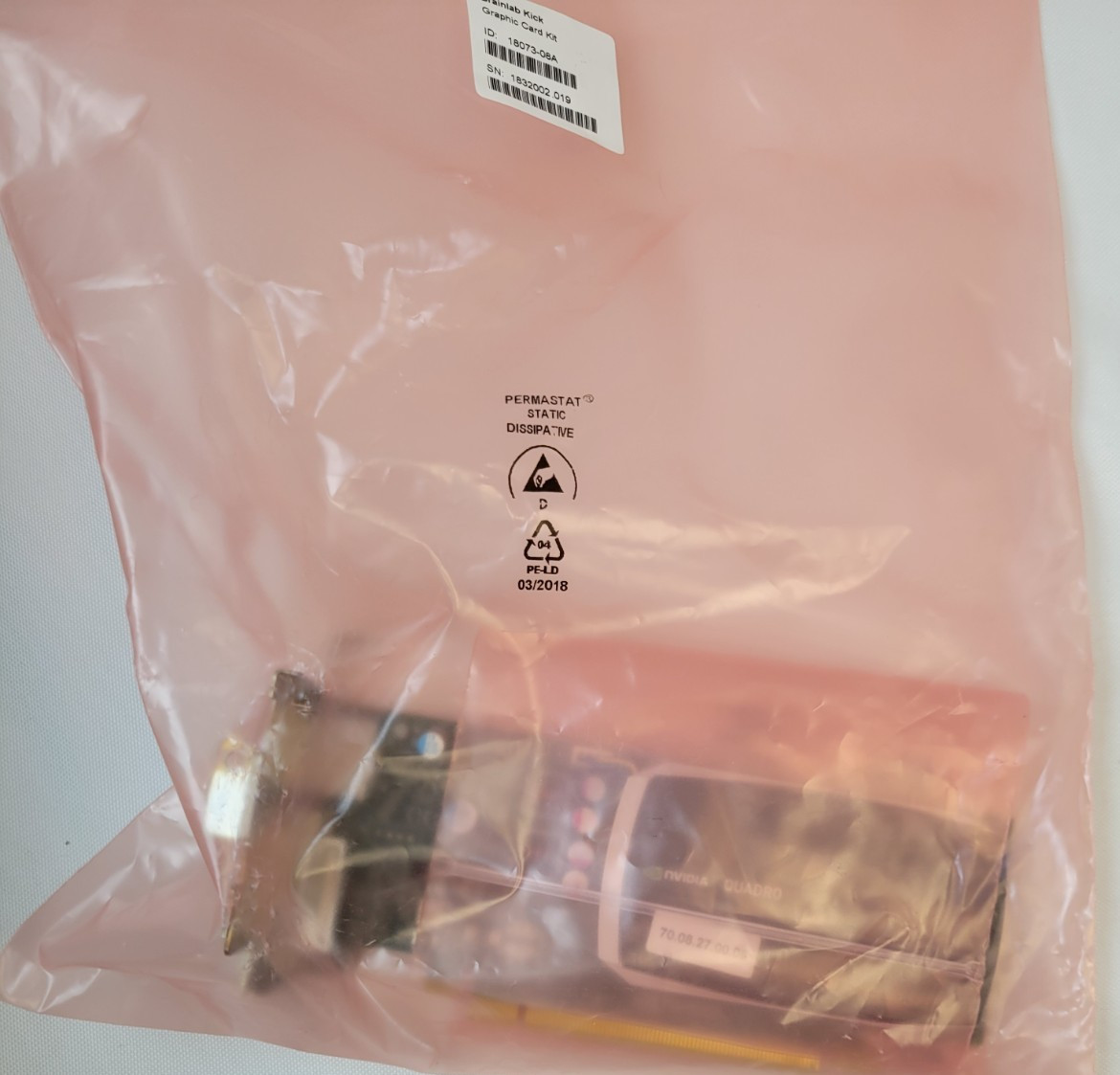 Brainlab 18073-08A Graphic Card Kit for Brainlab Kick Platform