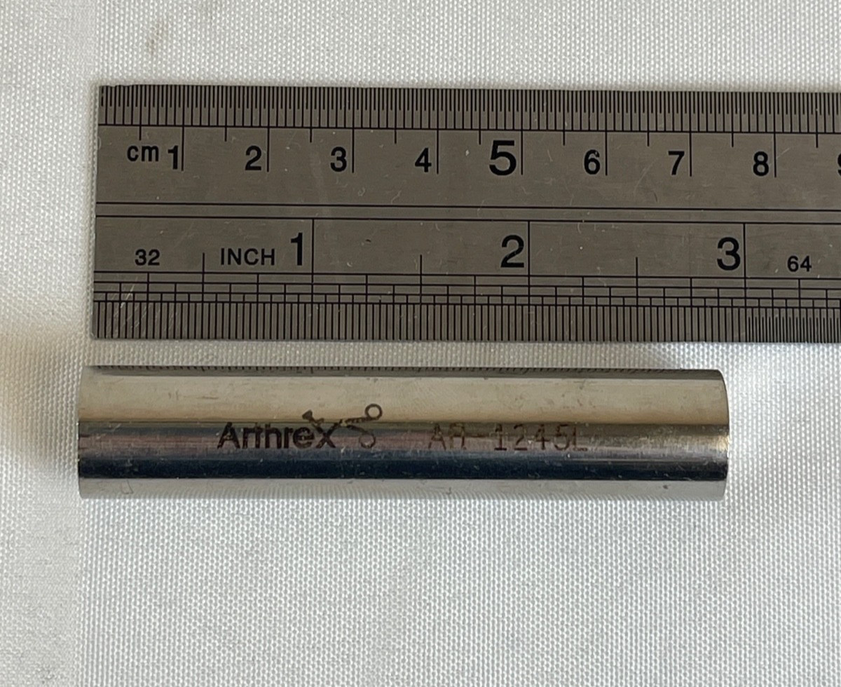 Arthrex AR-1245L Parallel Guide Sleeve 2.4mm Pins Arthroscopy Orthopedics