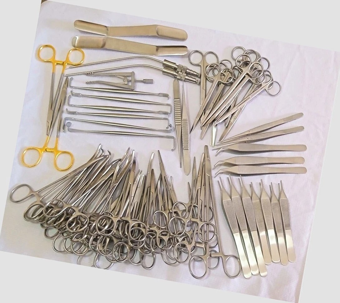 72 Pcs Plastic Surgery Set Surgical instruments Kit