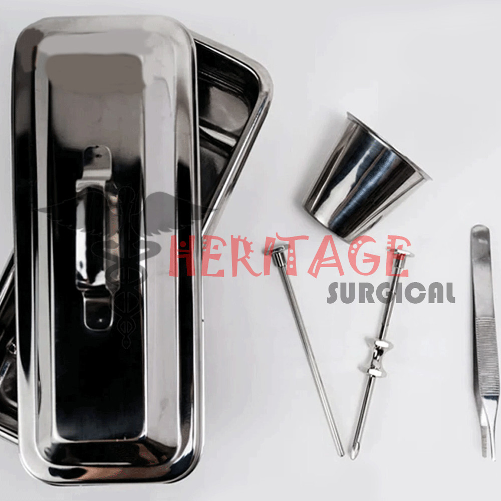 4.5MM STAINLESS STEEL REUSABLE AUTOCLAVE TROCAR SET