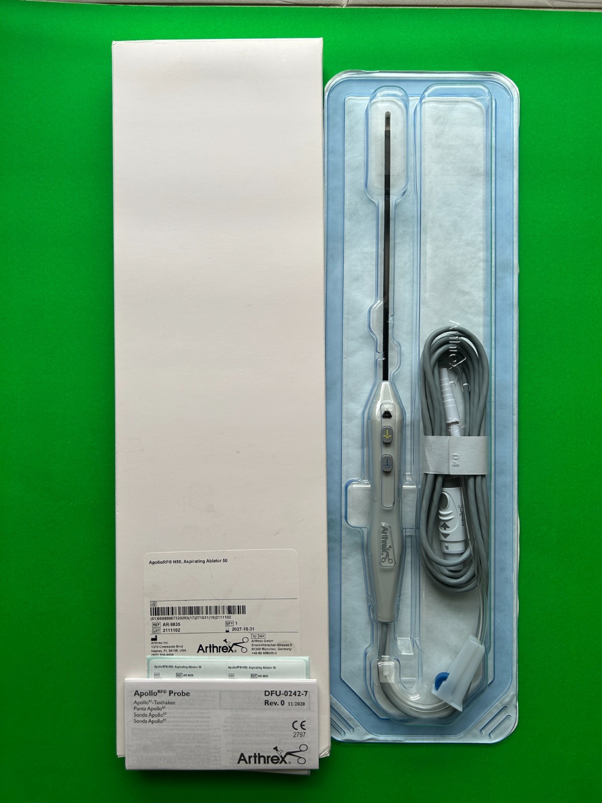 ArthreX AR-9835 Apollo RF H50, Ablator 50° 2027-2028