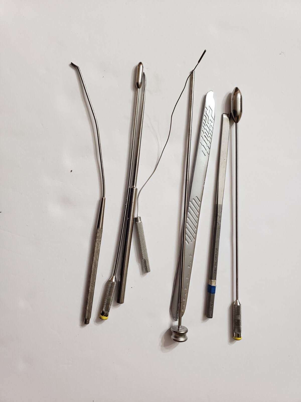 Lot Of 8 Storz Sickle Knife, Chisel, Trocar, Jacob Dissector Instrument