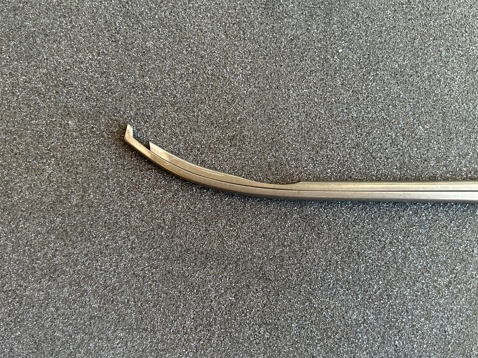 Ruggles RB4872D Hingeless Stealth Kerrison Rongeur curved 40° up 8”
