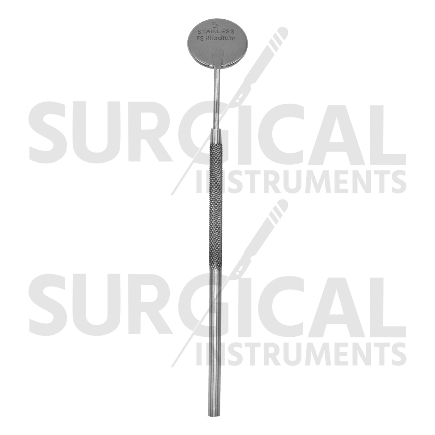 12 Pcs Front Surface Dental Mirrors #5 Surgical Instruments German Grade