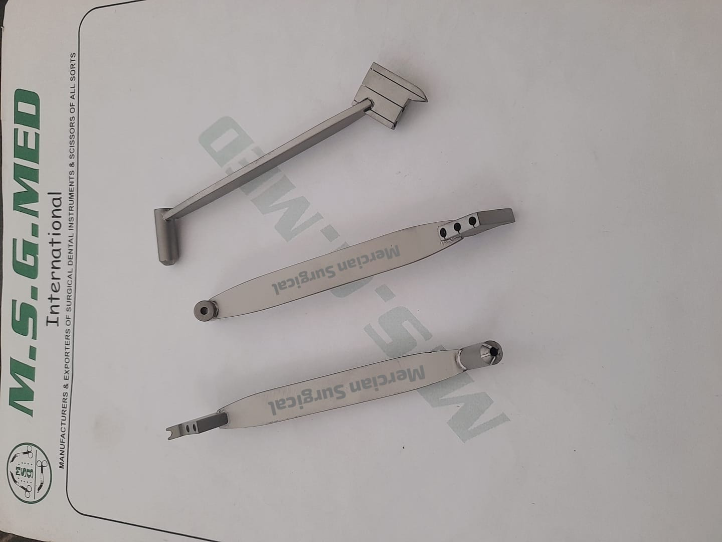 Orthopedic Instruments Tripple Drill Guide 2.5mm/2.0mm Stainless Steel 3PCS Set