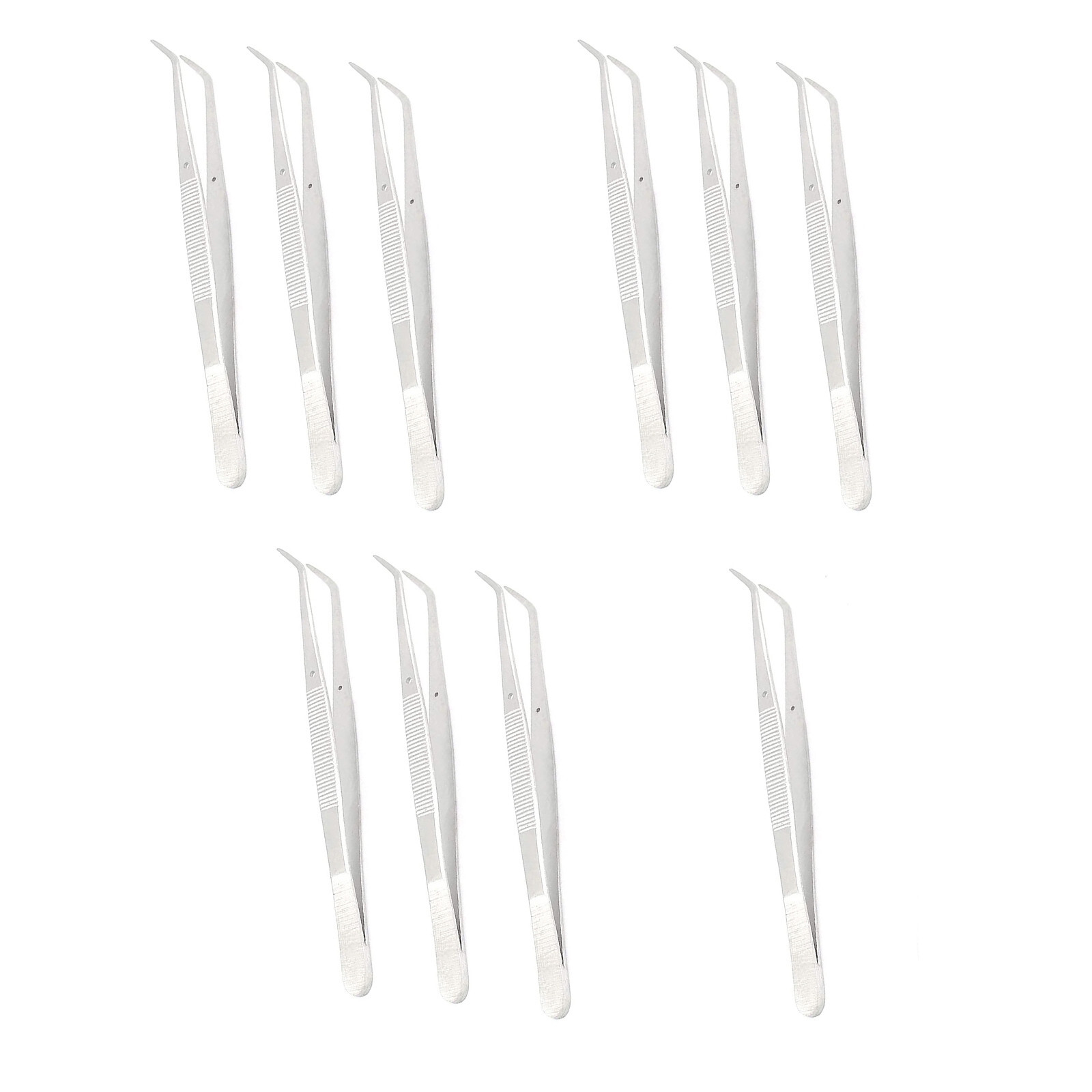 ODM 10 London College Tweezers Curved 6.25″ Dental Surgical Instruments