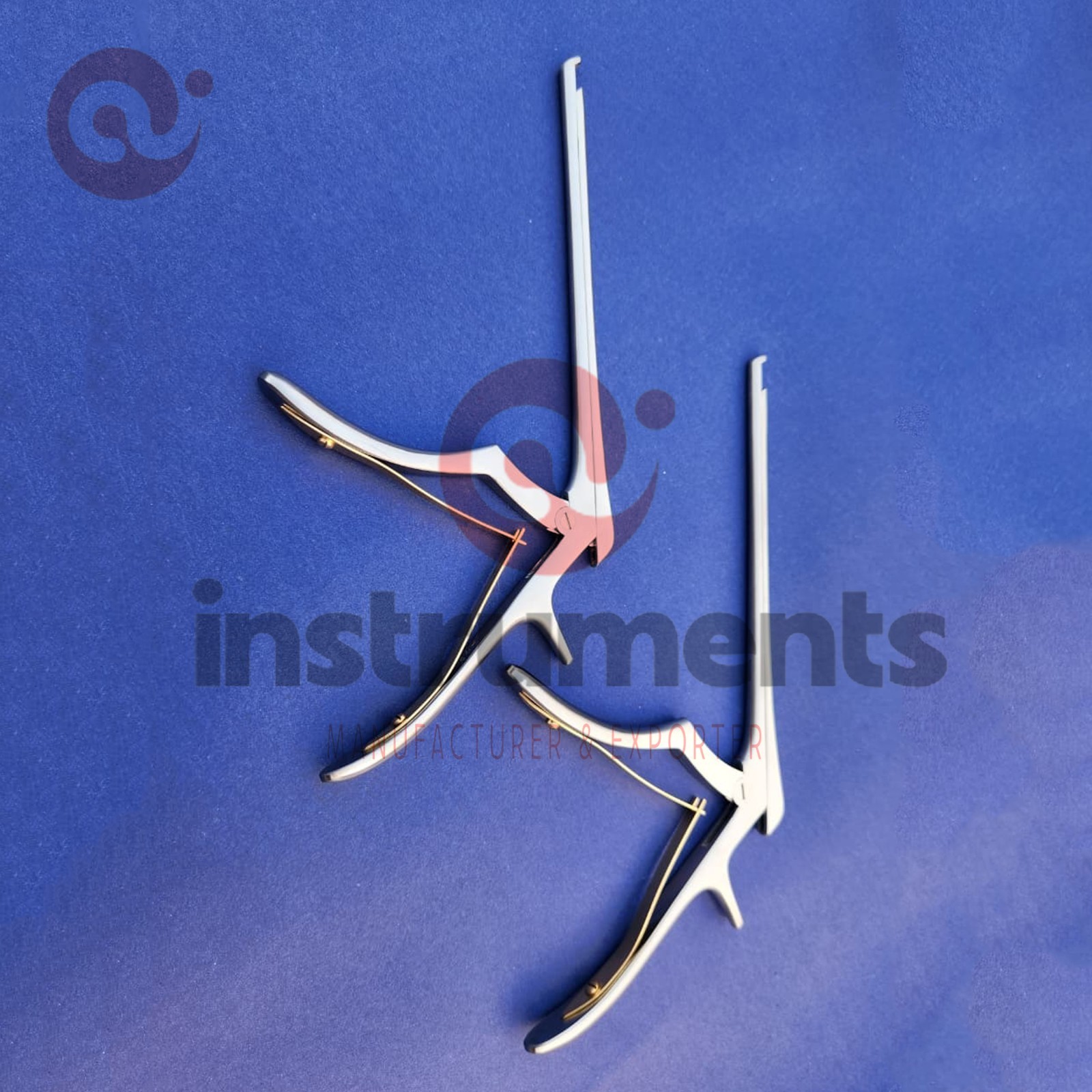 Kerrison Rongeurs Kit Cervical 4 & 5mm 2 Pcs Orthopedic Instruments By Ai