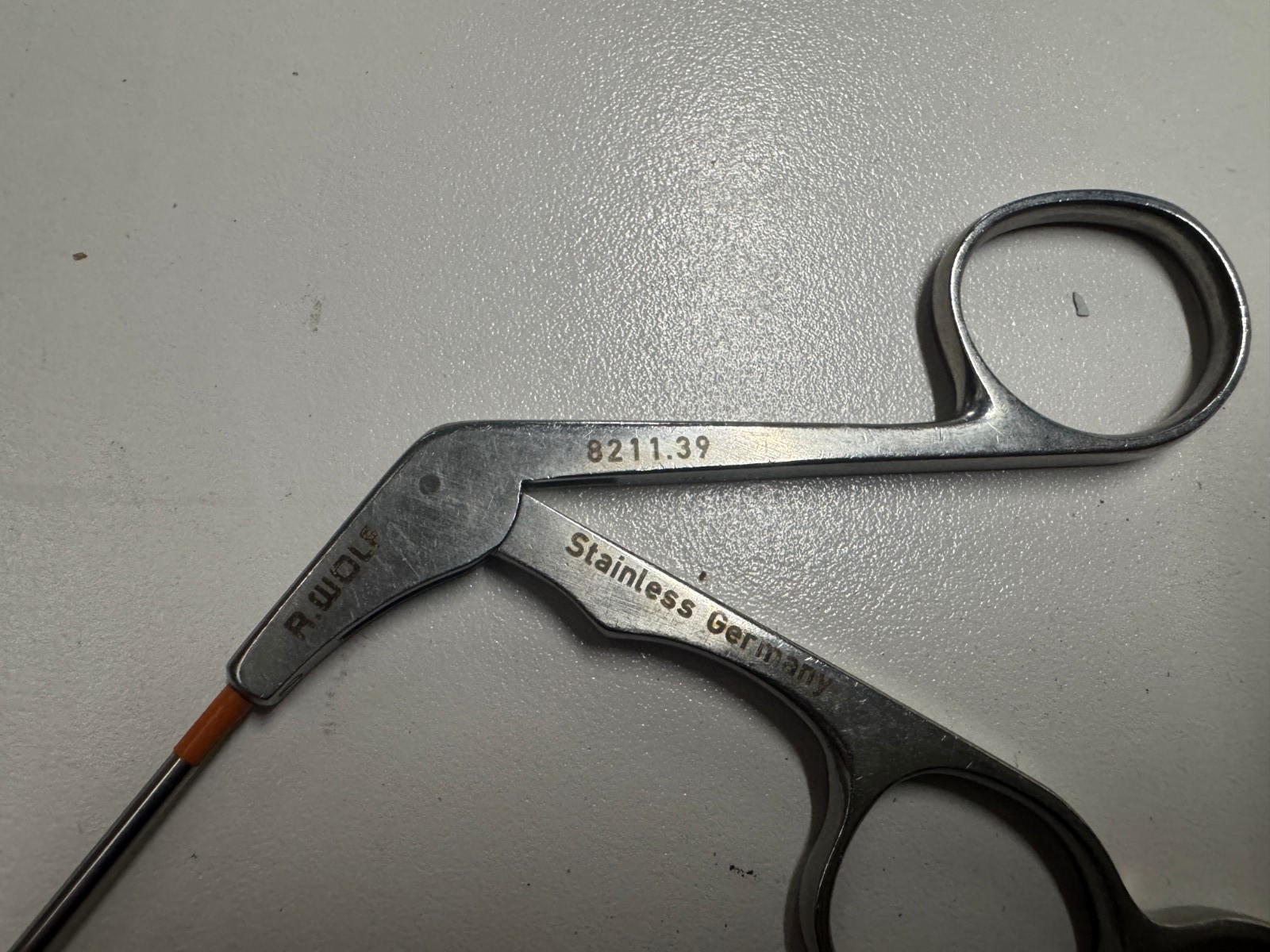R. Wolf 8211.39 Surgical Curved Double Spoon Forceps 7-1/2”(19cm)
