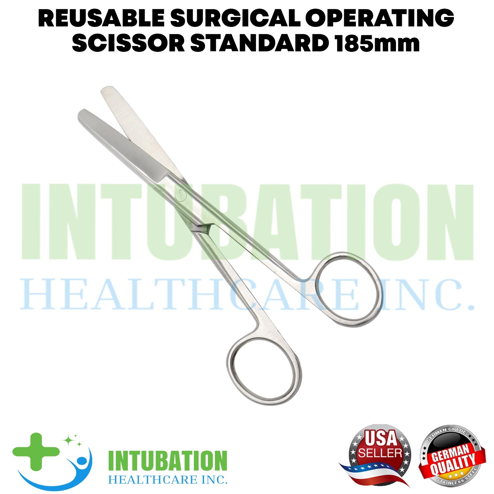 Surgical Operating Scissors Straight 185mm Stainless Steel Surgical Instrument