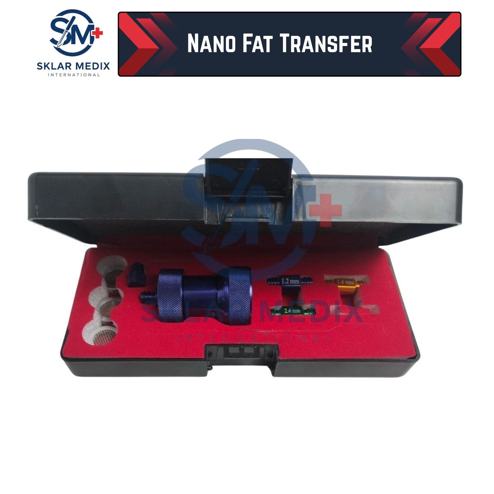 Liposuction Nano Fat Transfer kit – Grafting Instruments Plastic Surgery Set CE