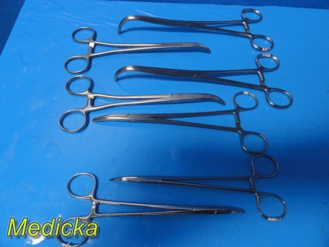7X Codman V. Mueller Mayo-Gyon Kidney Hysterotomy & Hemostatic Forceps ~ 35647