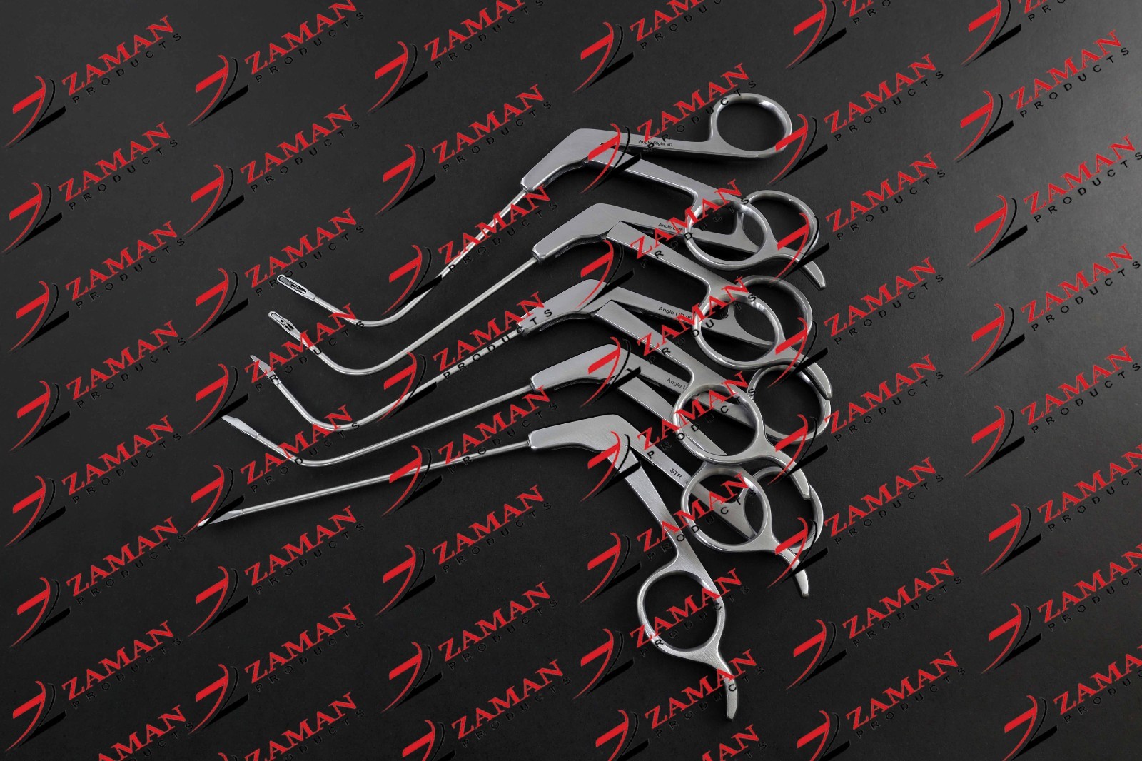 Mini-Struycken Through-Cutting Forceps Set of 5 Pieces ENT instruments By ZP