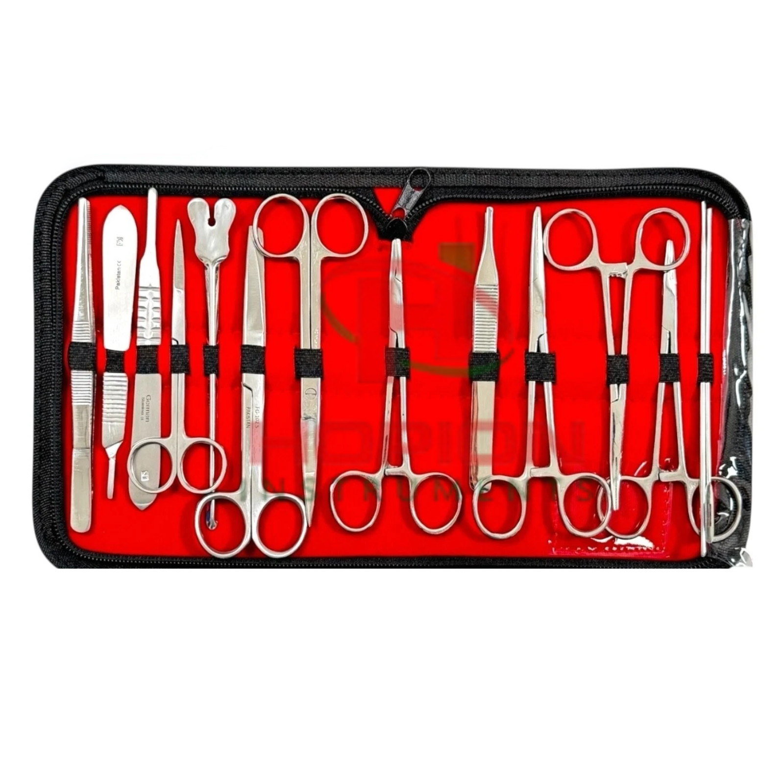 54 PCS MINOR SURGERY DISSECTION DISSECTING STUDENT KIT SURGICAL INSTRUMENTS