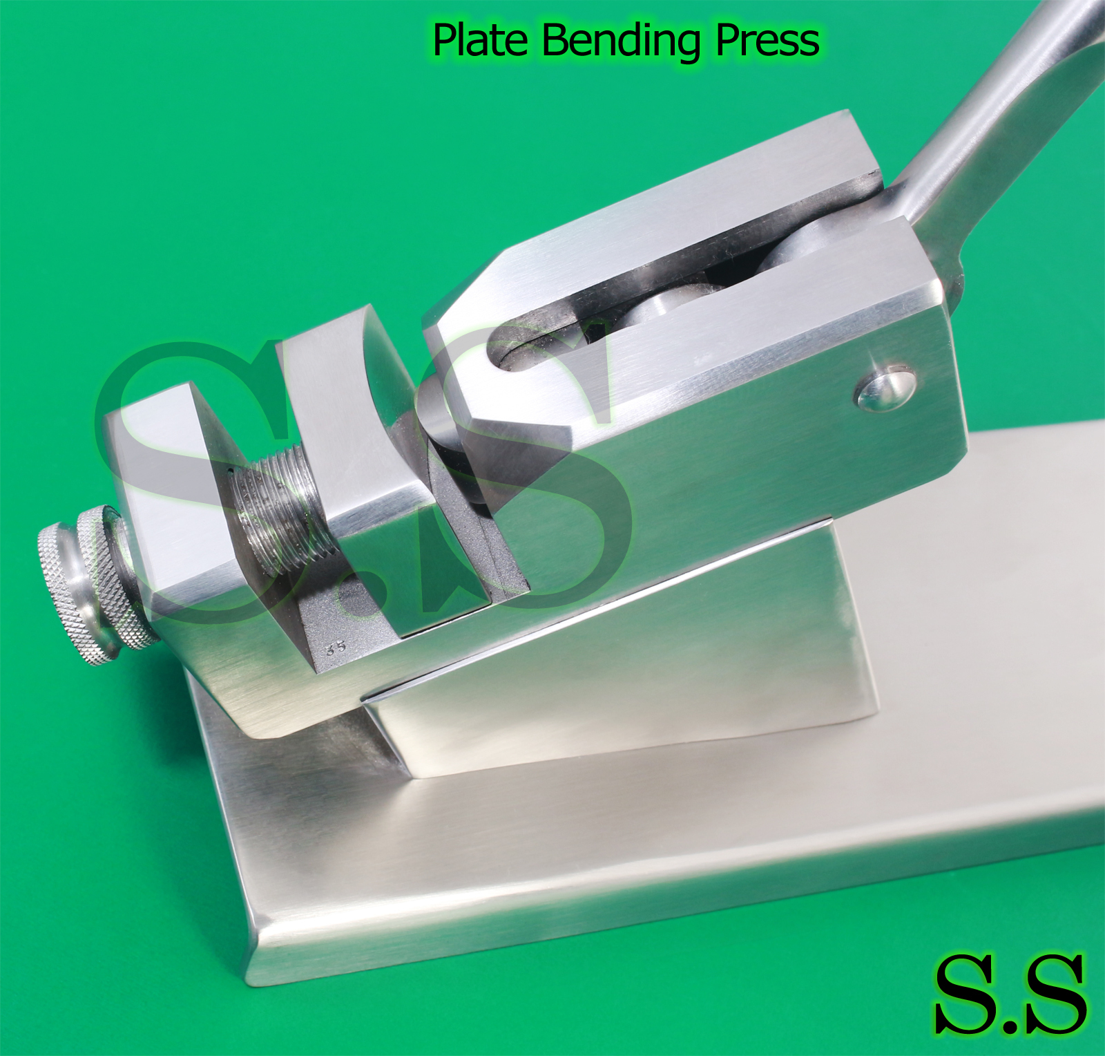 Plate Bending Press 17″ 43cm 6mm Orthopedic Instruments SR-504