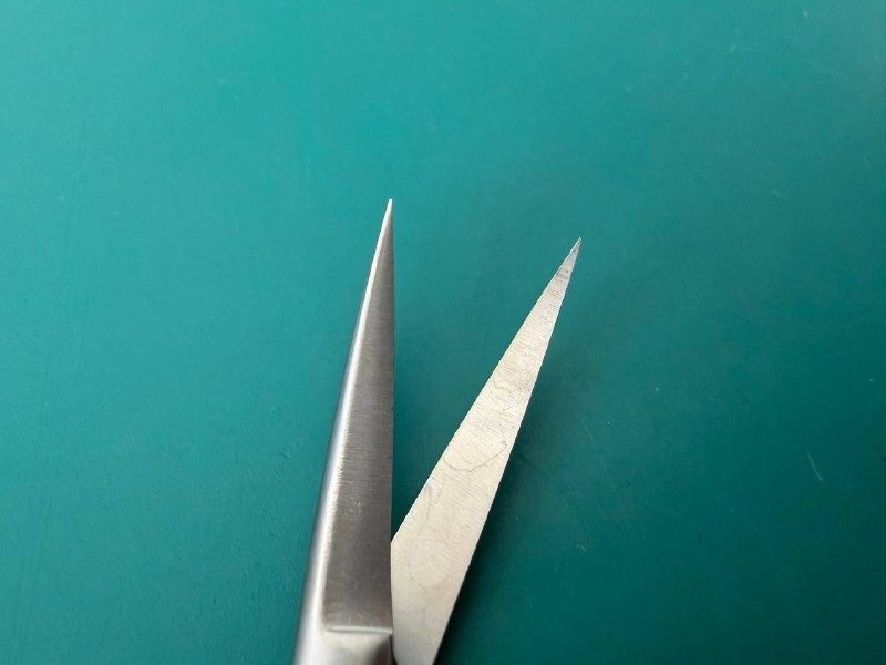Storz N-5012 JOSEPH SCISSORS SHARP POINTS 140mm
