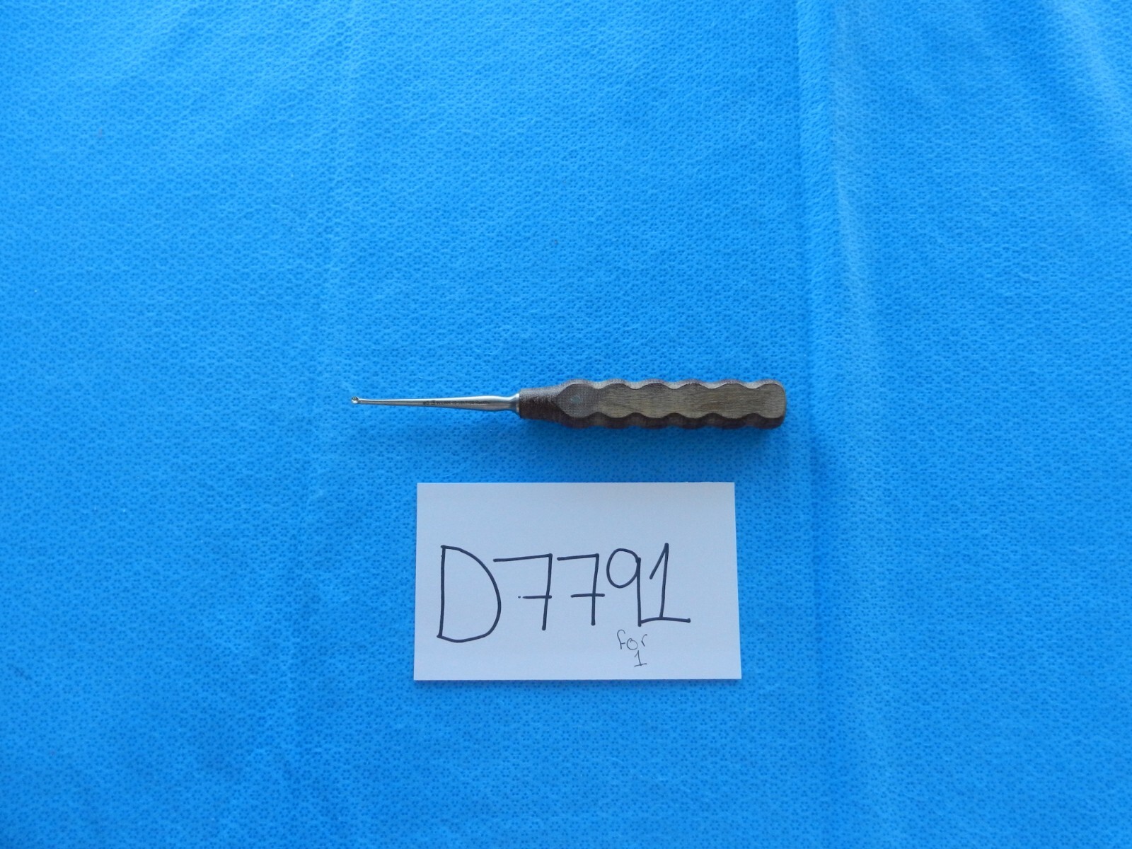 D7791 W. Link Surgical Link 3mm Round Cup Orthopedic Curette 17.5cm 10-1617/03