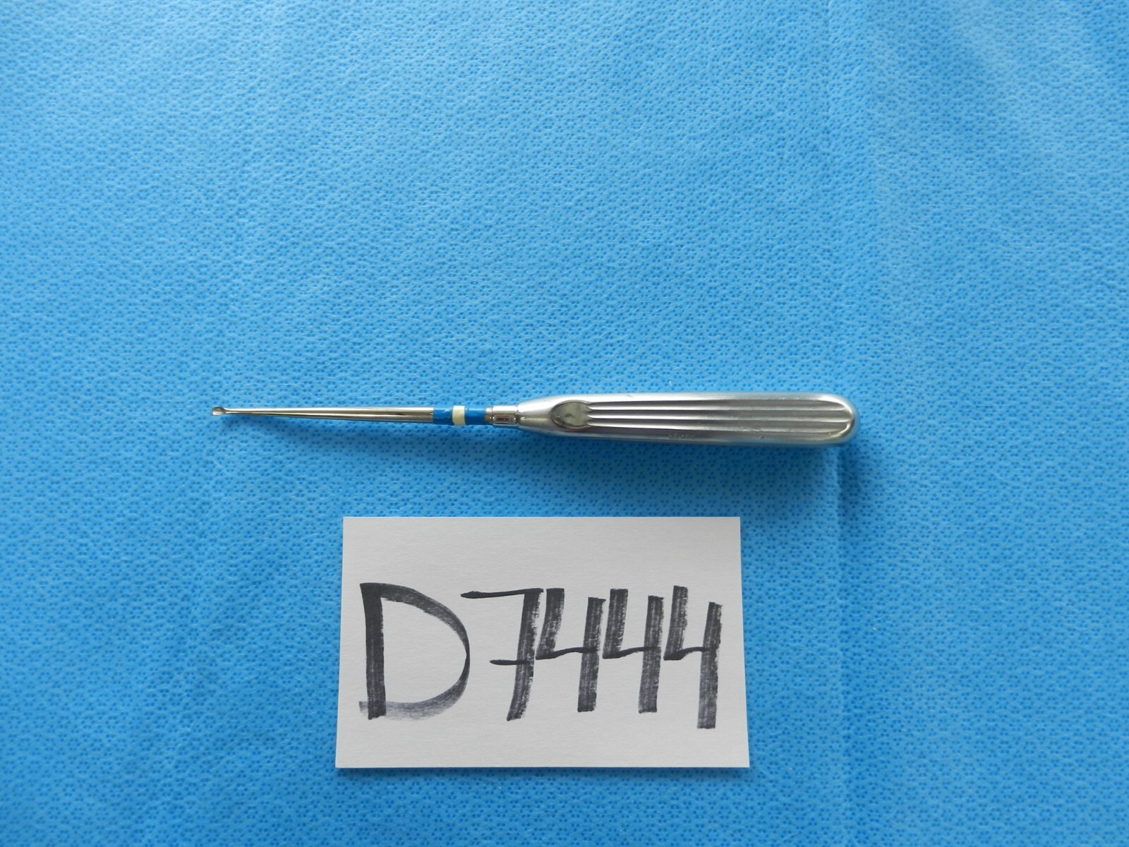 D7444 Storz ENT Surgical Oval Cup Curette 20.5cm Long N1106