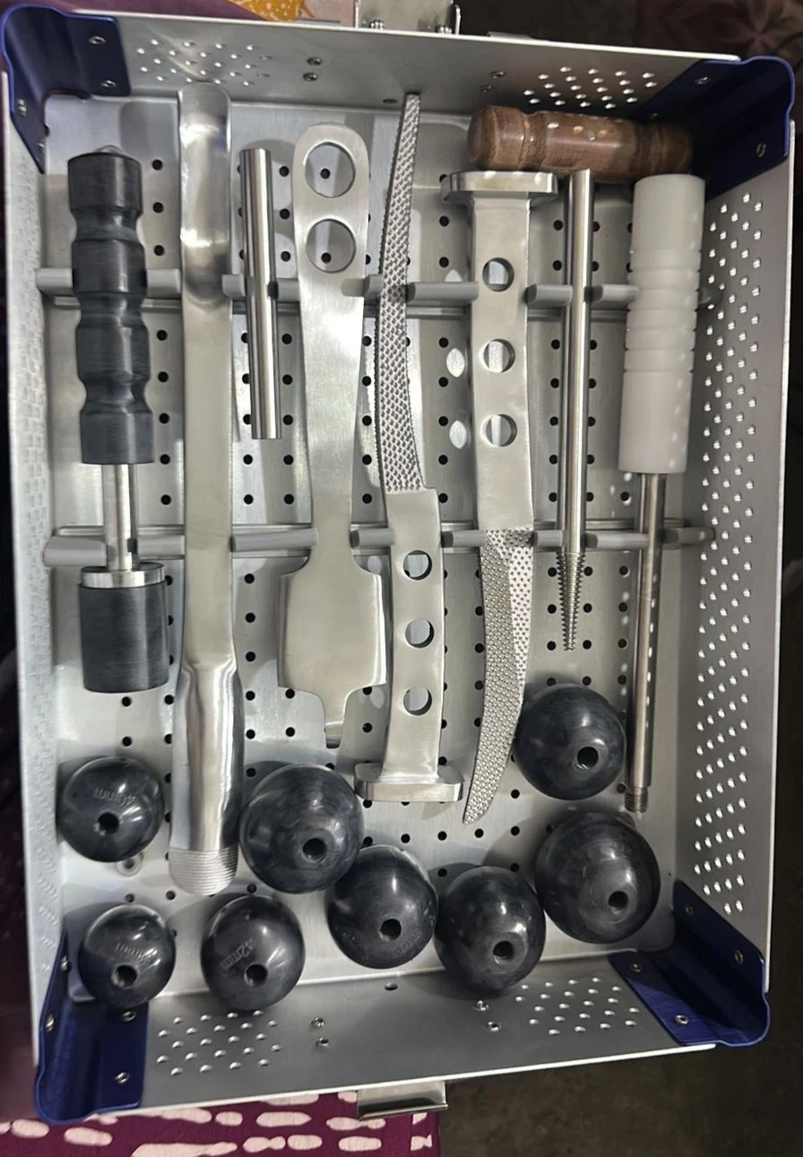 Orthopedic Hip Replacement Trial Instrument Set THA Total Hip Arthroplasty