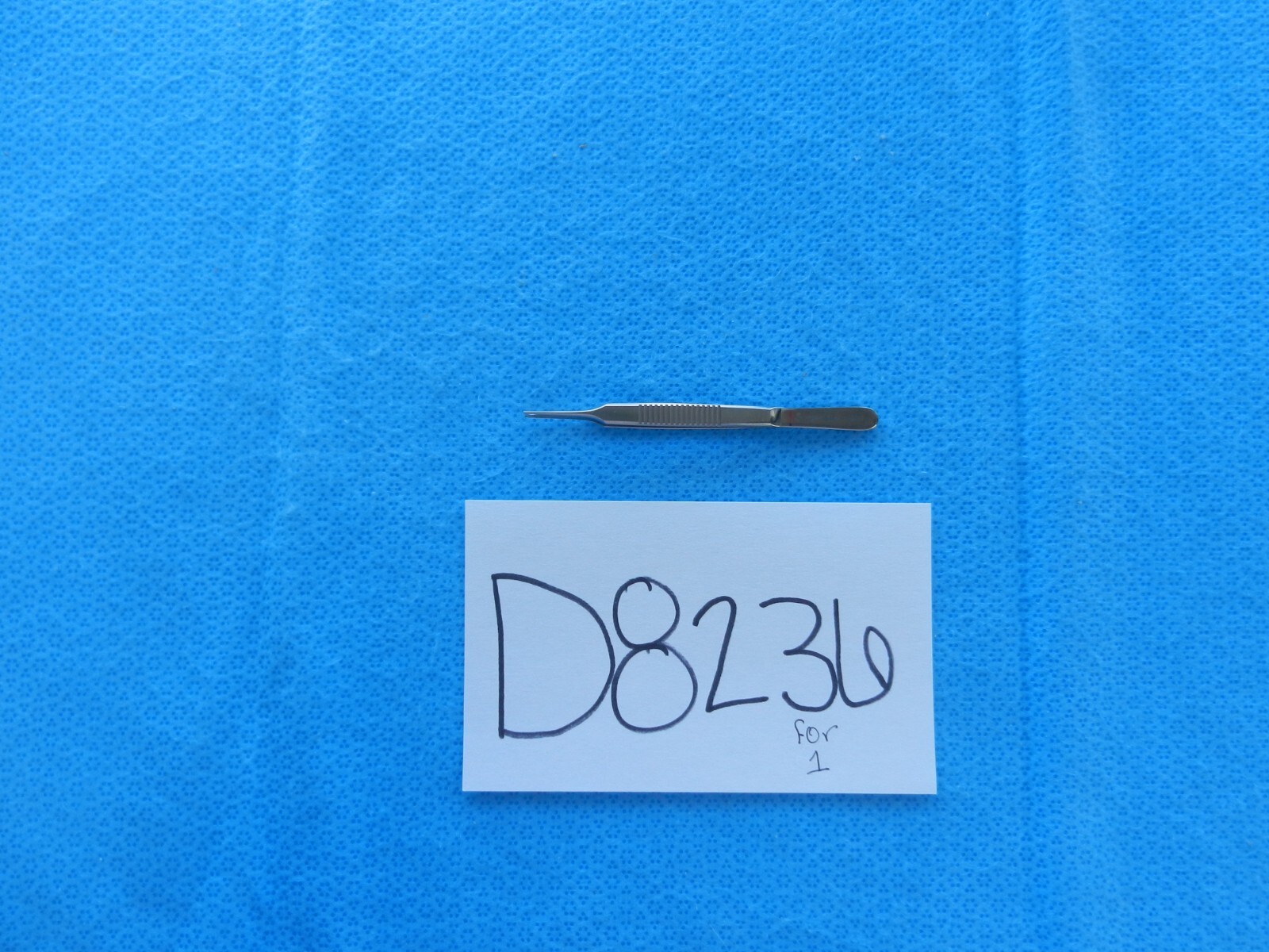 D8236 V. Mueller Surgical 1×2 Toothed Forceps 10cm Overall Length VM91-5397