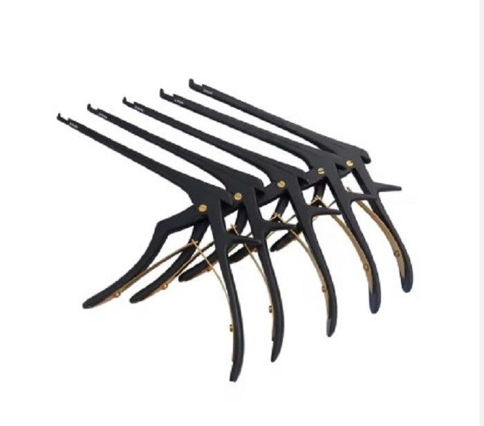 Kerrison Rongeurs black 5Pcs 1 2 3 4 5mm Premium quality J2 steel bone rongeurs