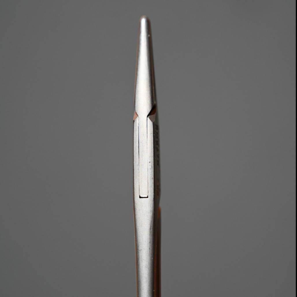 Aesculap BM067R Durogrip TC Mayo-Hegar Needle Holder 8 in Serrated Jaw