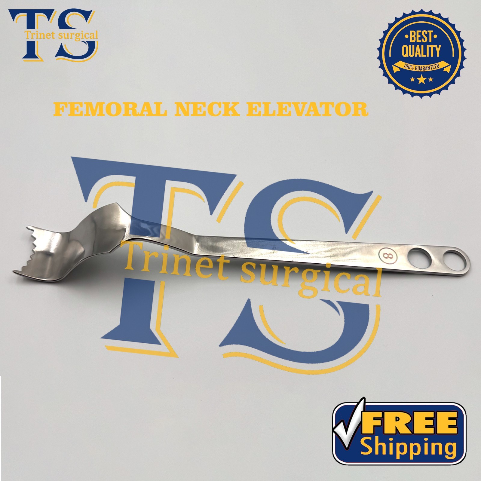 New MIS Postrolateral Femoral Neck Elevator Arthroplasty Orthopedic