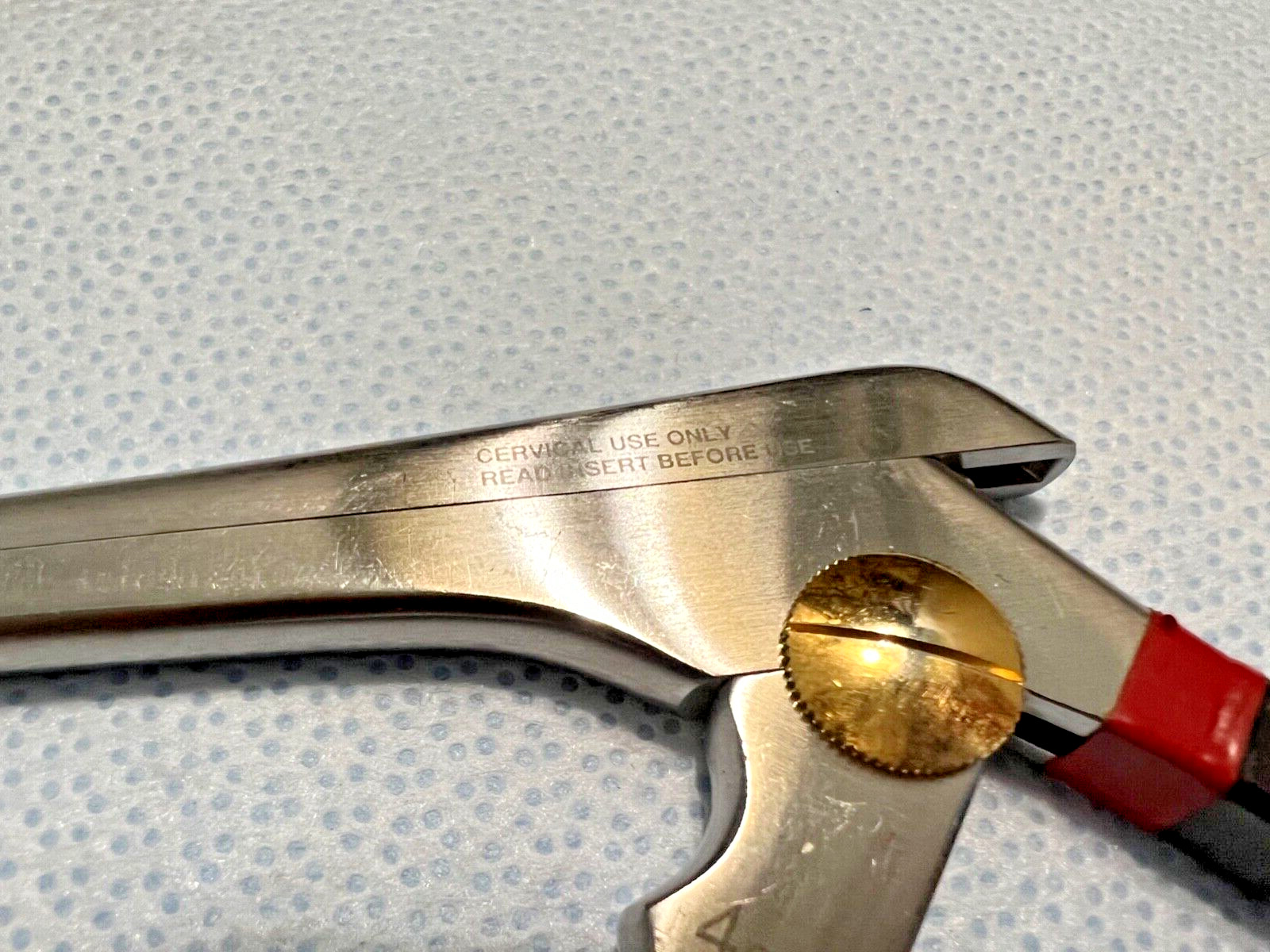 Codman Symmetry 53-1518 Cervical Kerrison Rongeur 4mm X 40° UpBite X 7″ Neuro