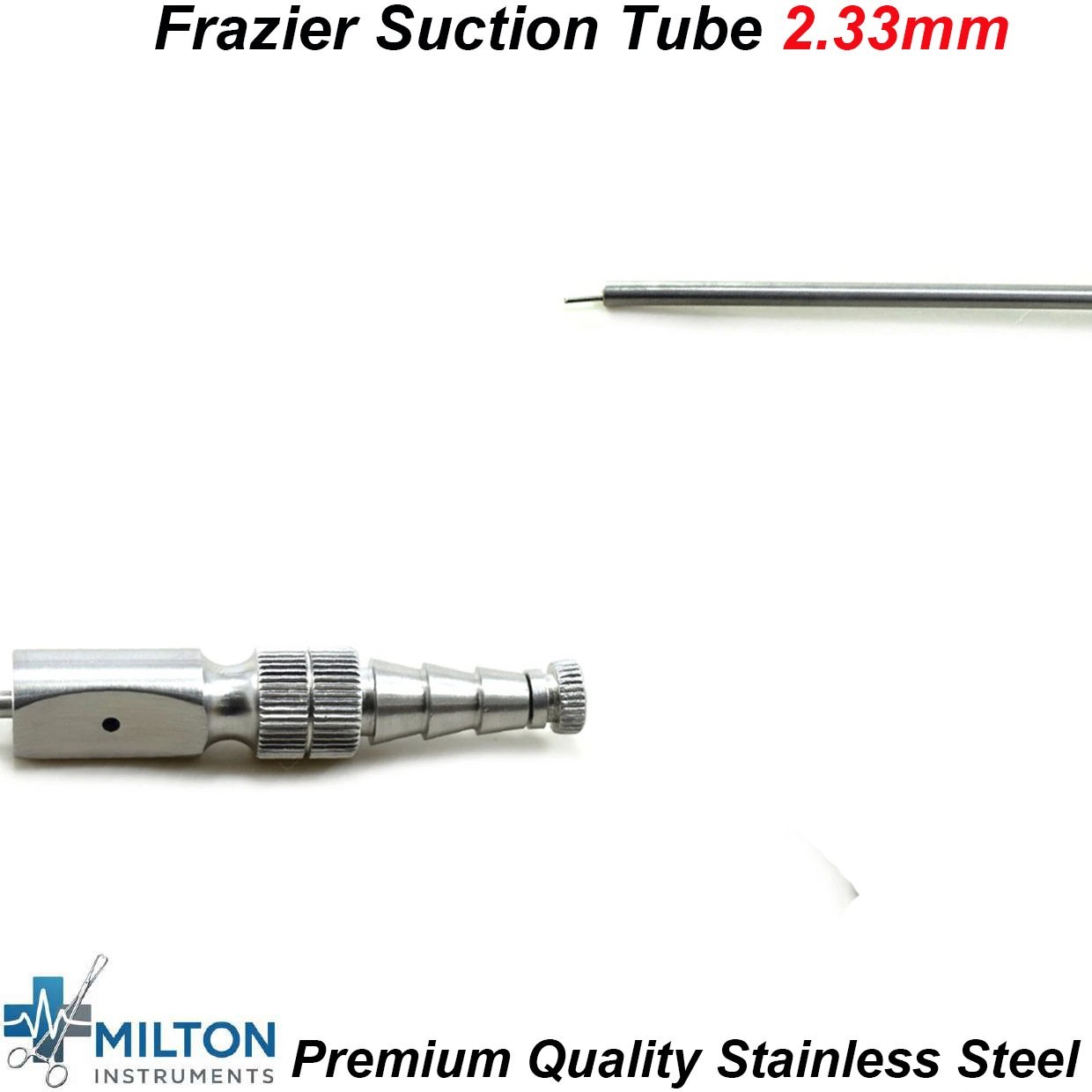 Dental Surgical Frazier Suction Tube 2.33mm Diagnostic Surgical Instruments